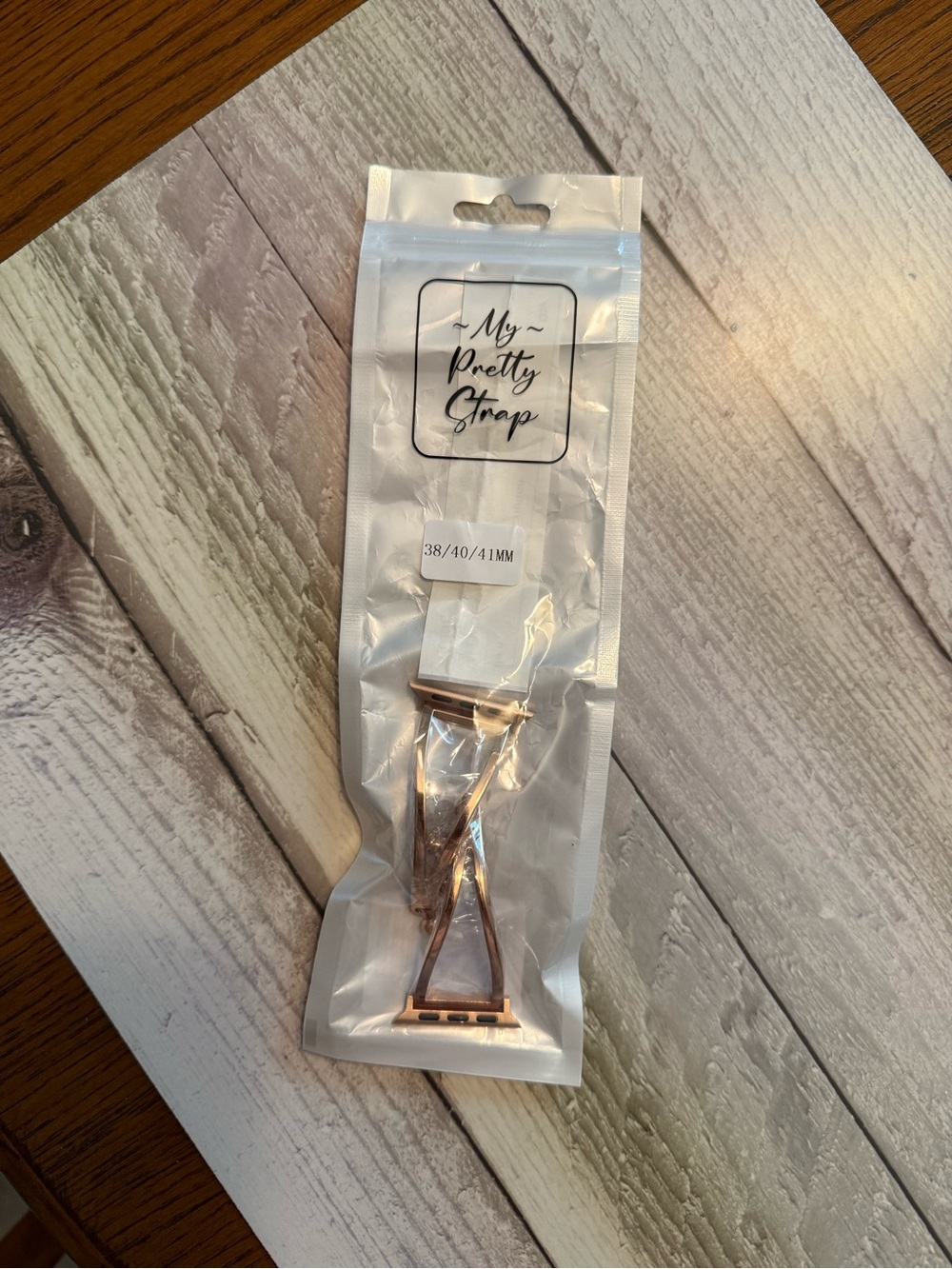 Rose Gold Watch Band Adapters (38/40/41mm)